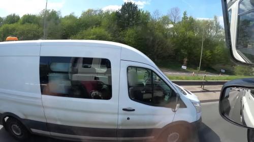 No hands driving 3