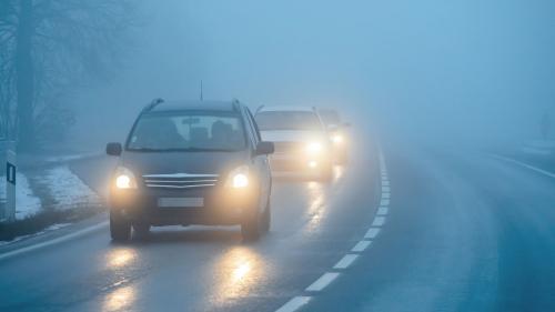 Driving in fog 3