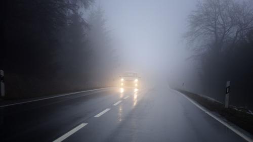 Driving in fog 4