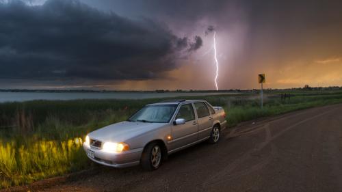 Driving in a lightning storm 2