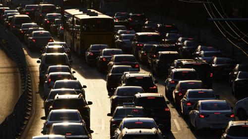 Traffic Jam driving