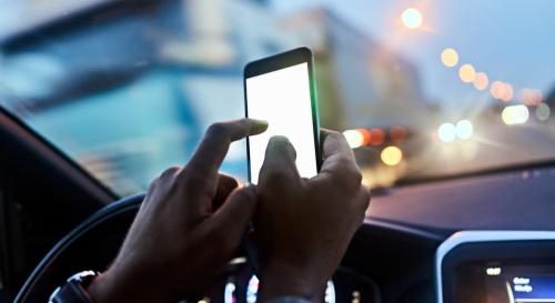 Driving while on mobile phone 3