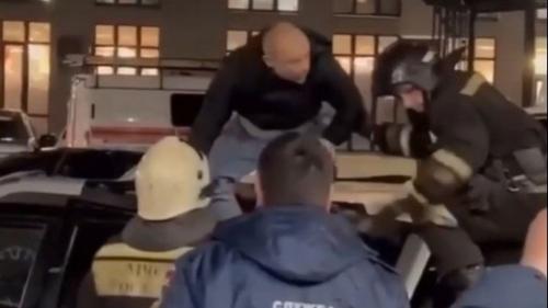 Drunk Russian accident 2