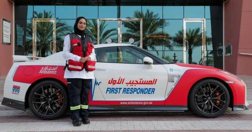 Dubai Nissan GT-R Ambulance