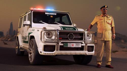 Dubai police Brabus G 63 AMG
