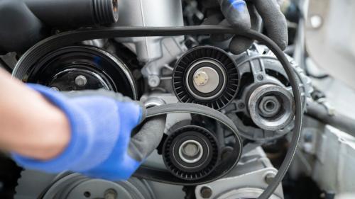 Engine timing belt 5