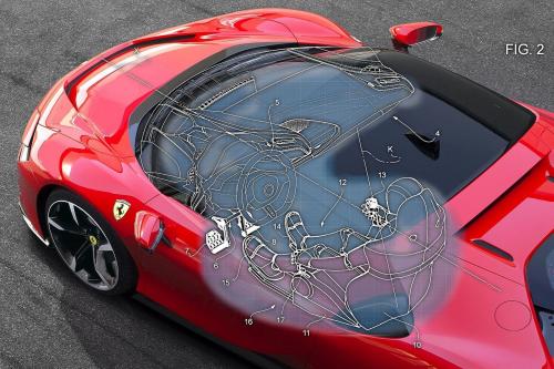 Ferrari's joystick patent 5