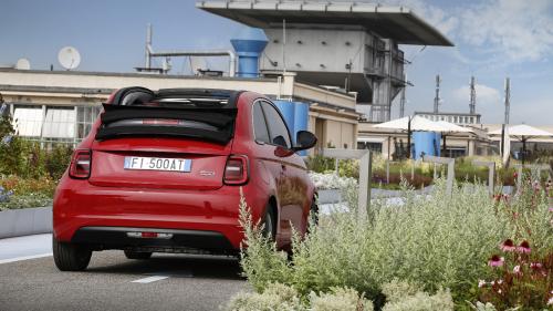 Fiat 500 Red
