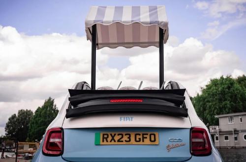 Fiat 500e Gelateria b