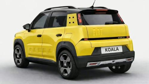 Ανεπίσημα ψηφιακά σχέδια της πιθανής εφαρμογής του Koala σε ένα προσιτό αυτοκίνητο πόλης