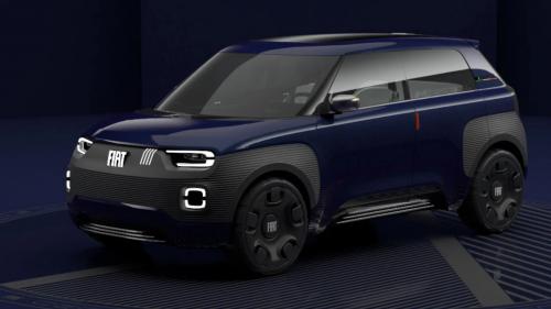 Ψηφιακές εικόνες βασισμένες στο πρωτότυπο Fiat Centoventi (κεντρική φωτό)