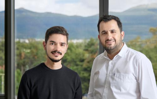 Γιώργος Δεσύλλας, Ιδρυτής και CEO της FlexCar και Γιώργος Μπιζάς, Συνιδρυτής και Πρόεδρος του FlexCar Group