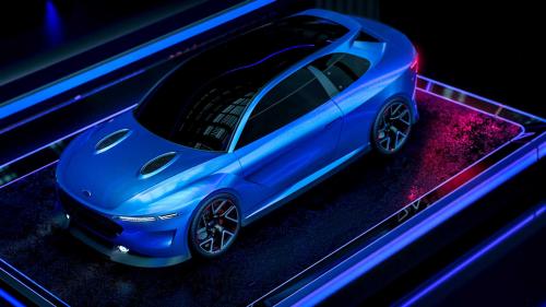 Ford Escort Render 4