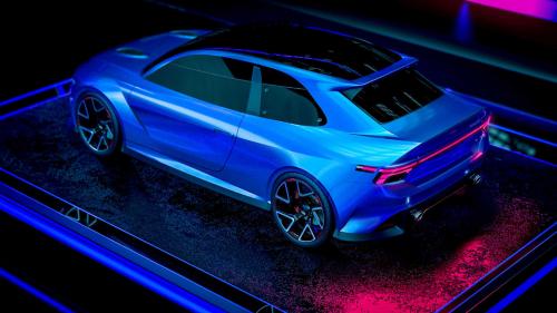 Ford Escort Render 5