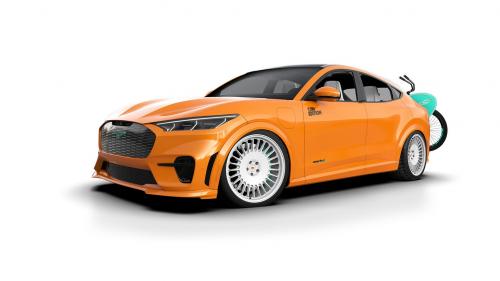 Ford Mustang Mach-E Tjin Edition California Route One SEMA 2021