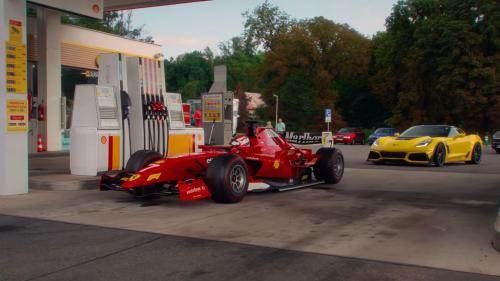 Formula 1 on highway 2