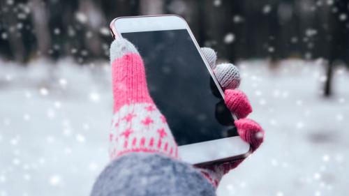 Freezing phone