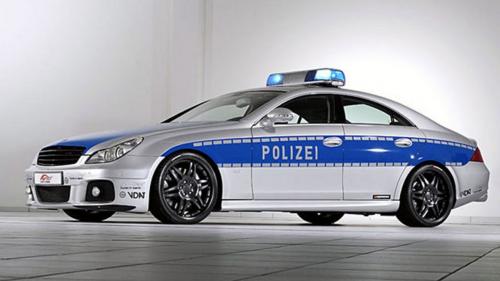 German police Brabus CLS V12 S 'Rocket'