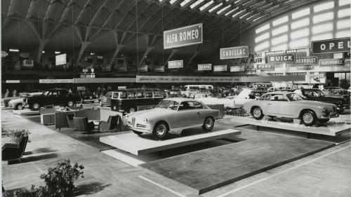 Η πρεμιέρα της Alfa Romeo Giulietta Sprint στο Σαλόνι του Τορίνου το 1954