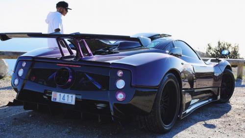 Lewsi Hamilton Pagani Zonda