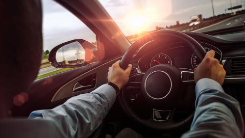 Hands on steering wheel 3