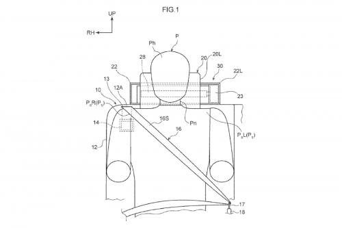 Head airbag patent 1