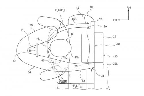 Head airbag patent 2