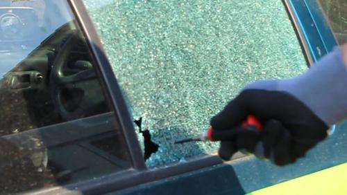 How to break a car window 4