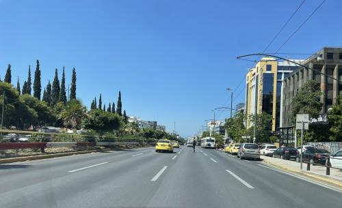 Πατίνι στη Λ. Συγγρού