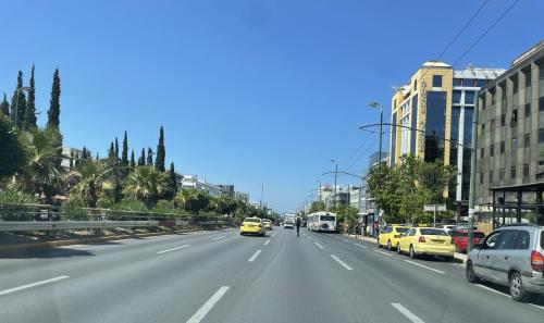 Πατίνι στη Λ. Συγγρού
