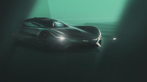 Κεντρική φωτό και πάνω: η ψηφιακή Jaguar Vision Gran Turismo SV
