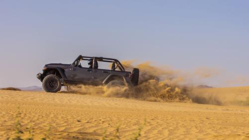 Jeep Wrangler Beach