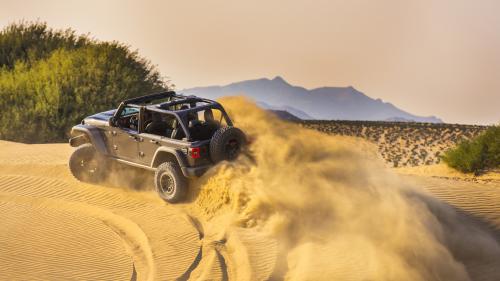Jeep Wrangler Beach
