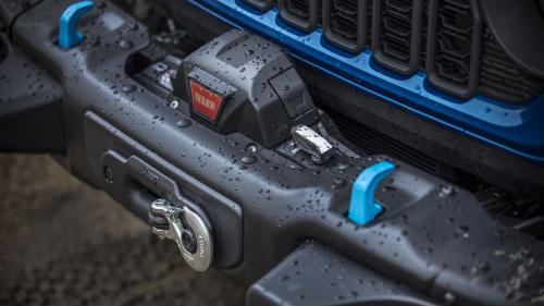 Jeep Wrangler Factory Warn Winch 1