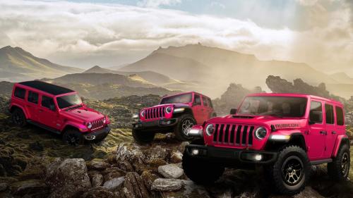 Jeep Wrangler Tuscadero Pink 2