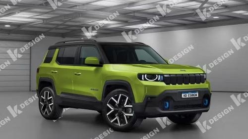Ανεπίσημο και υποθετικό σχέδιο του νέου Jeep Renegade από τον ιδιώτη σχεδιαστή KDesign
