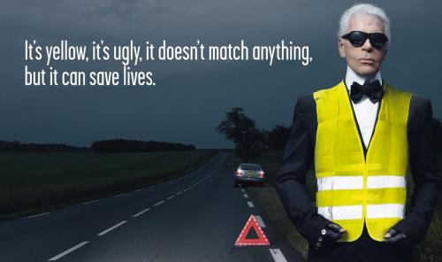 Karl Lagerfeld Safety Vest