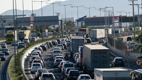 κίνηση στους δρόμους