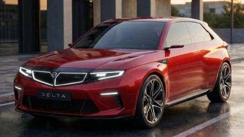 Ανεπίσημες ψηφιακές εικόνες της πιθανής εμφάνισης της νέας Lancia Delta