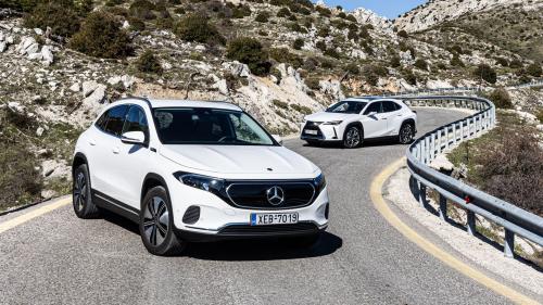 Lexus UX 300e vs Mercedes-Benz EQA 250 2