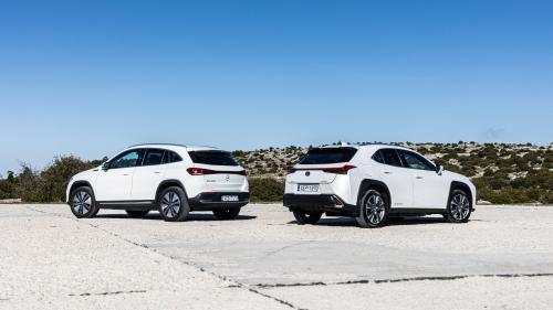 Lexus UX 300e vs Mercedes-Benz EQA 250 4