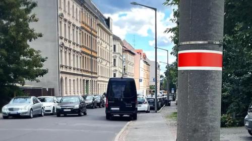 Light post red sign 020525 2