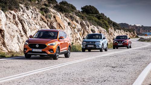 MG ZS vs Nissan Juke vs Suzuki Vitara 3