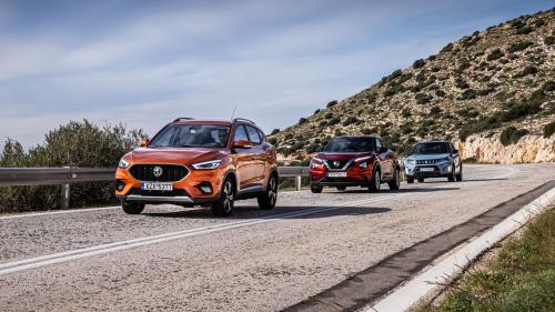MG ZS vs Nissan Juke vs Suzuki Vitara 4