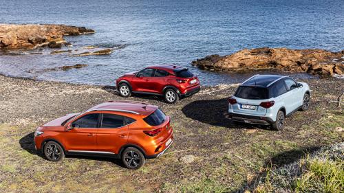 MG ZS vs Nissan Juke vs Suzuki Vitara 5