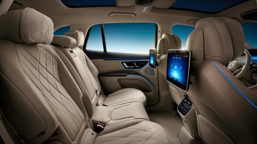 Mercedes EQS SUV interior
