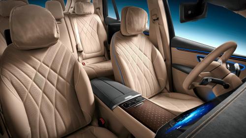 Mercedes EQS SUV interior