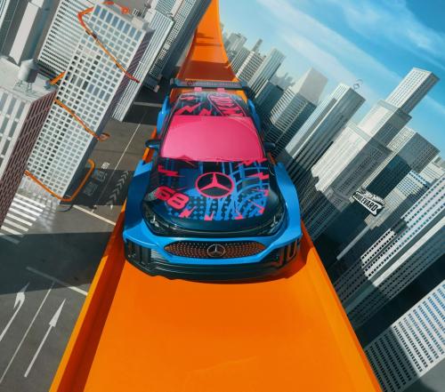 Mercedes CLA Hot Wheels b