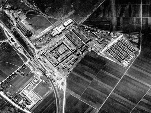 Αεροφωτογραφία του Sindelfingen το 1918