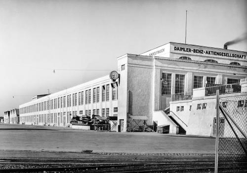 Το κεντρικό εργοστάσιο του Sindelfingen, όπως ήταν το 1951